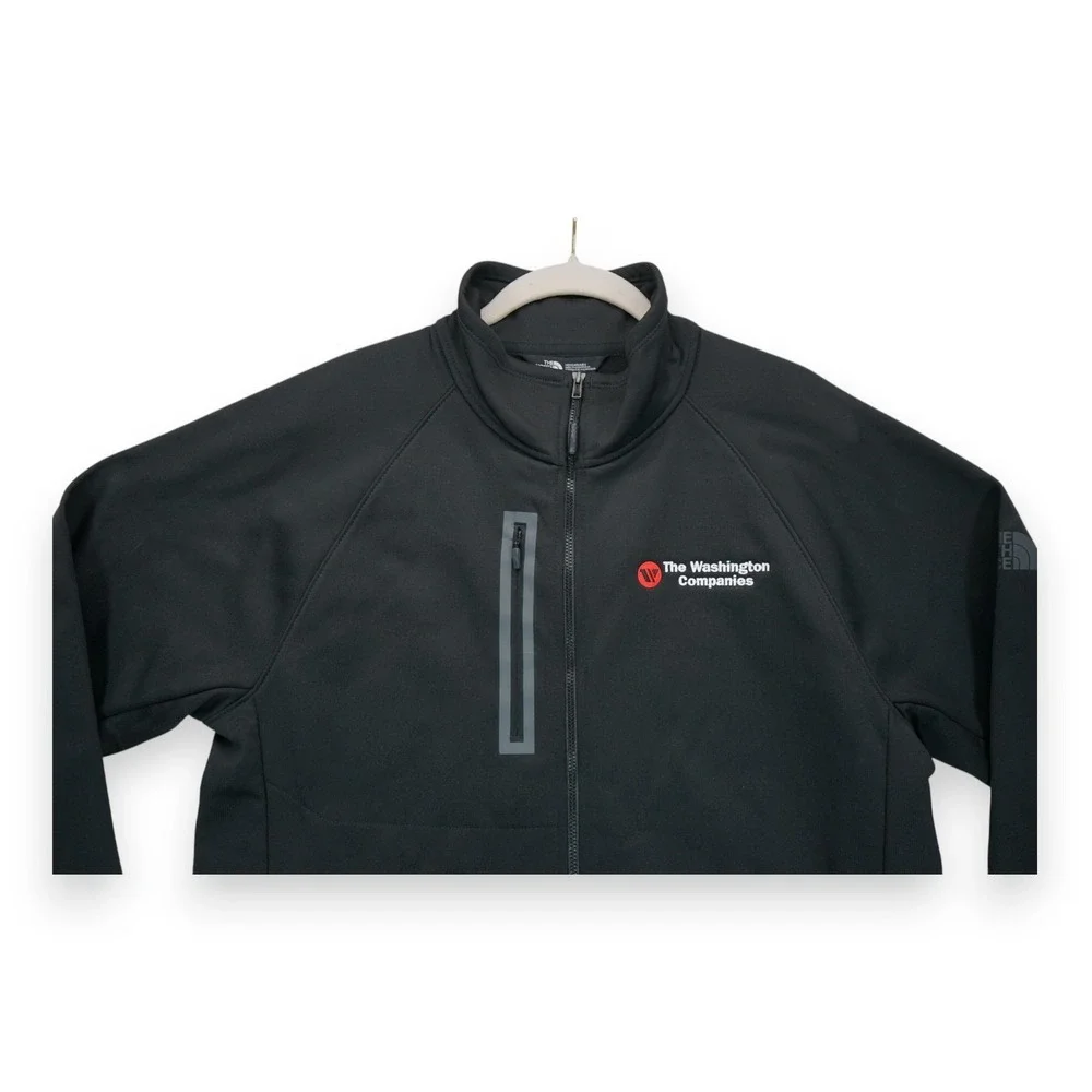 NWT North Face Canyon Flats Jacket‎ Fleece Mens Medium Washington Companies Logo